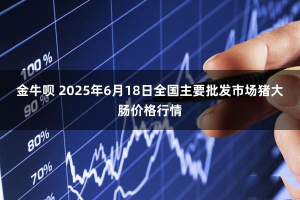 金牛呗 2025年6月18日全国主要批发市场猪大肠价格行情